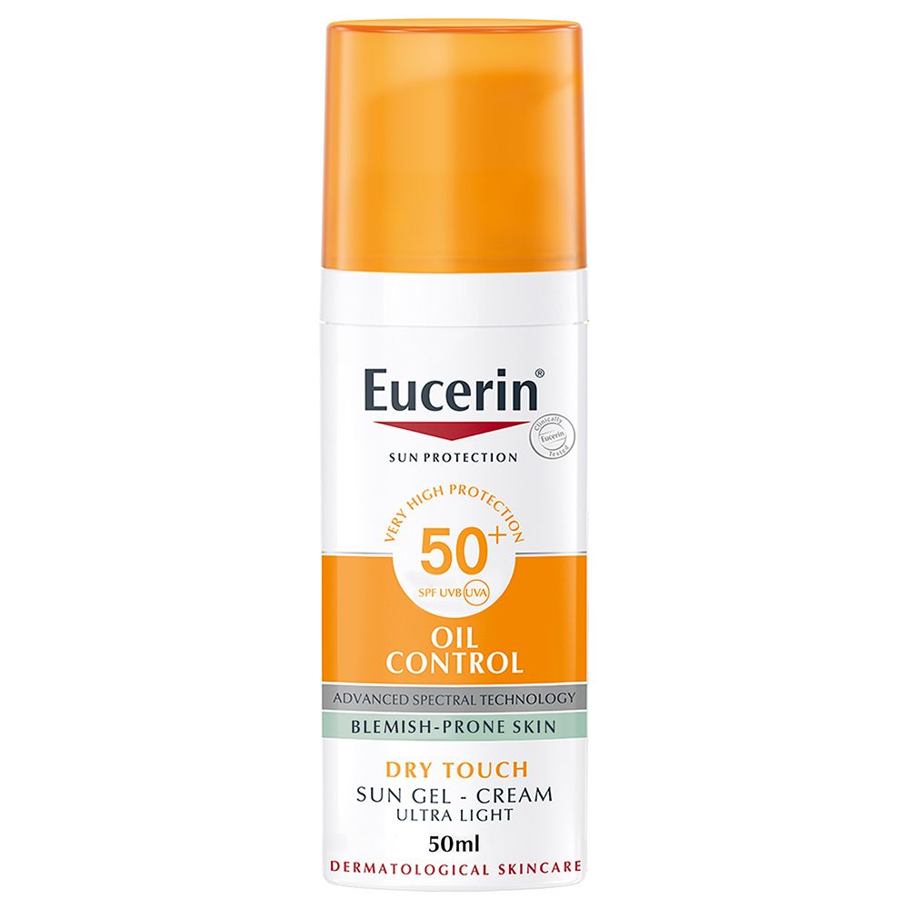 Eucerin - Face Sunscreen Oil Control Gel-Cream For Blemish-Prone Skin 50ml