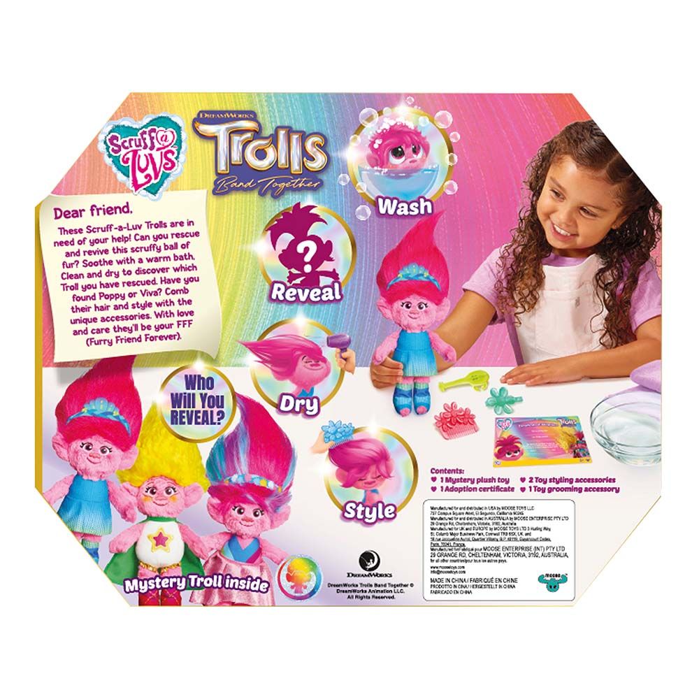 Little Live Pets - Scuff A Luvs Trolls Band - Style May Vary