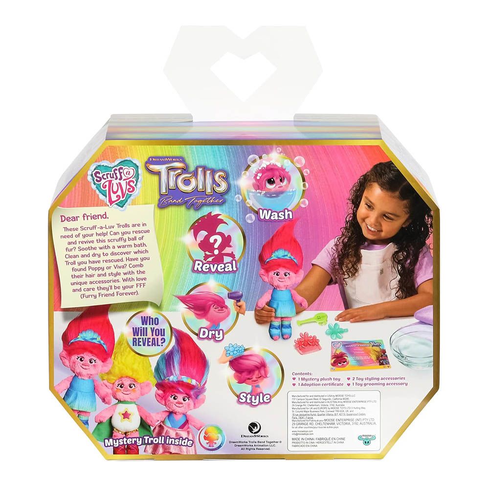 Little Live Pets - Scuff A Luvs Trolls Band - Style May Vary