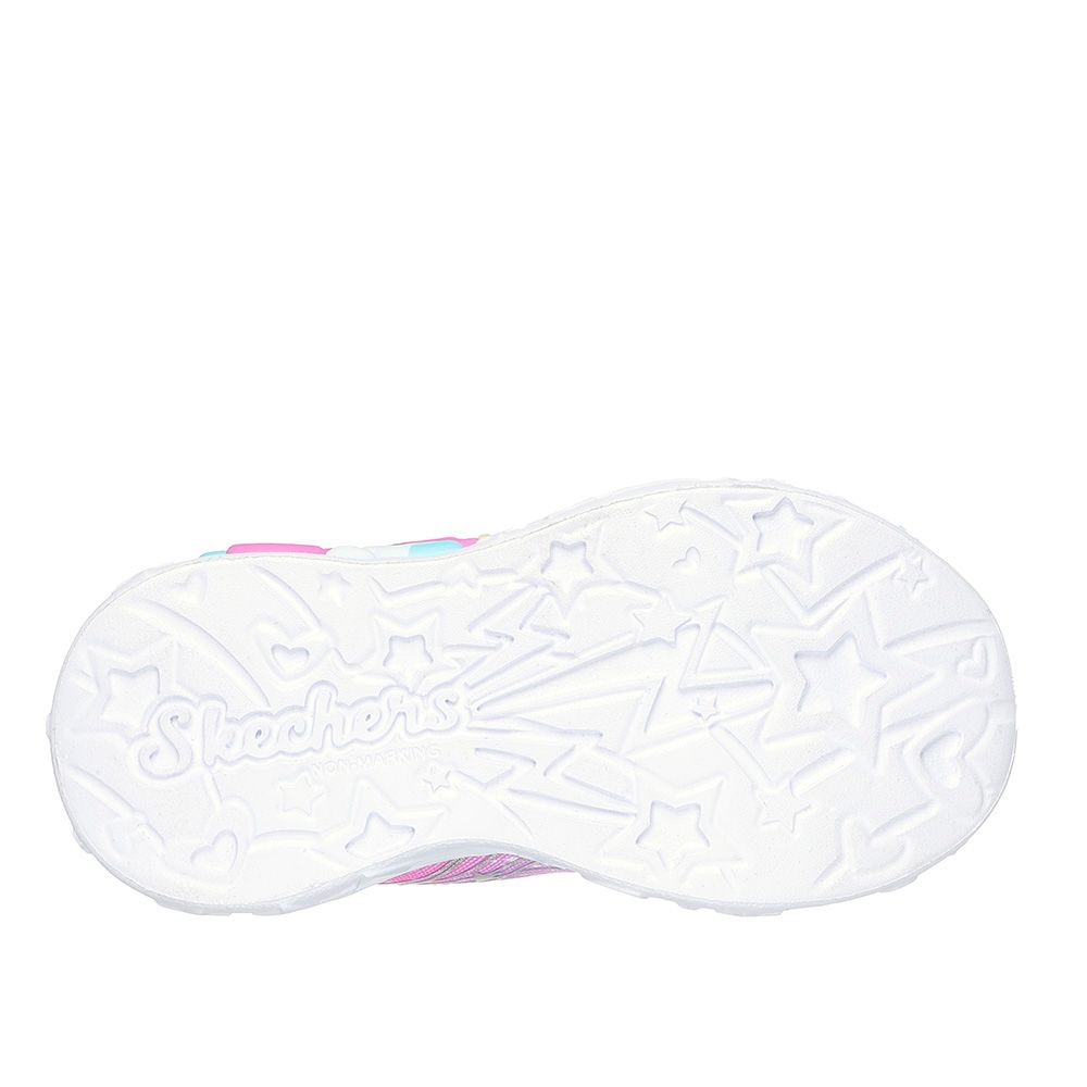 Skechers - Infant Unicorn Charmer Lightning Shoes - Pink/Turquoise