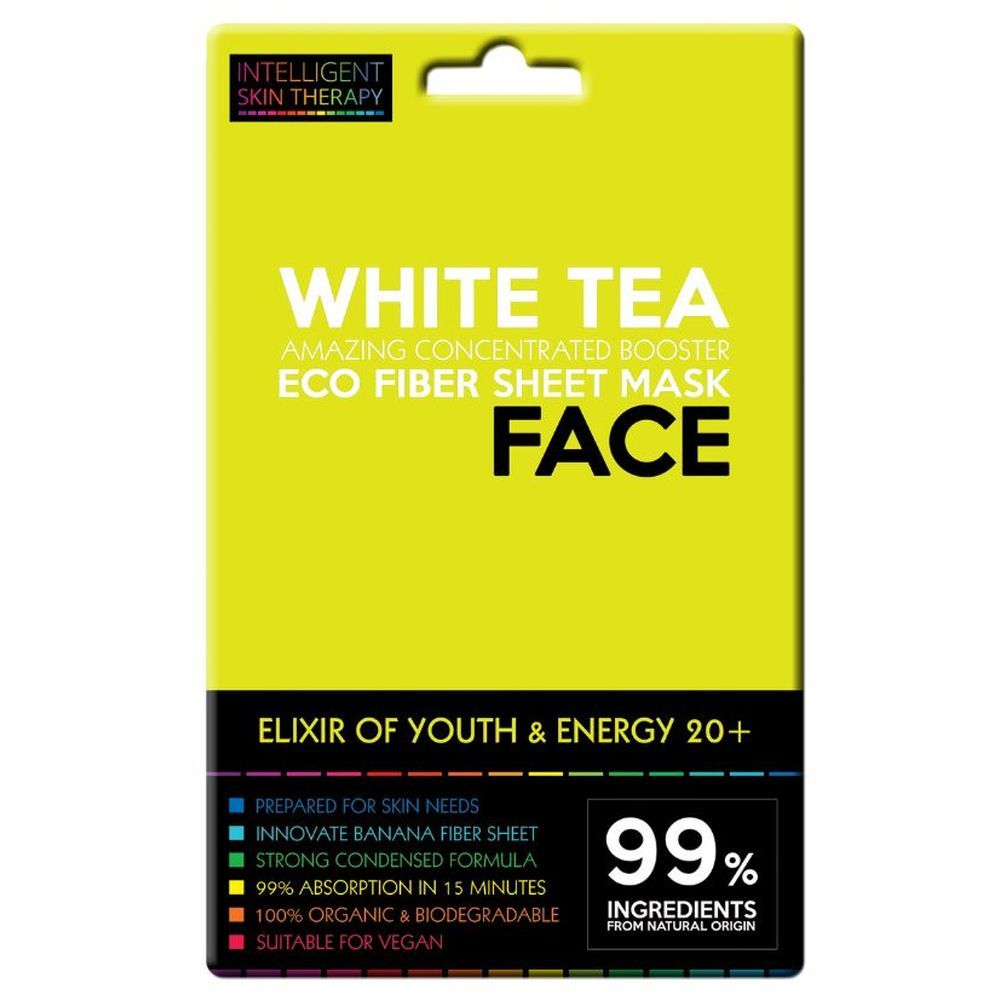 Intelligent Skin Therapy - White Tea Eco Fiber Face Sheet Mask