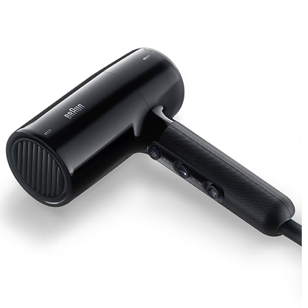 Braun - Hair Dryer With 2 Attachments HD2.2 - Ion Black