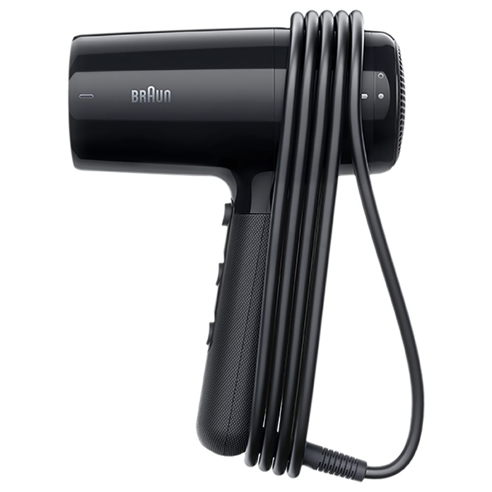 Braun - Hair Dryer With 2 Attachments HD2.2 - Ion Black