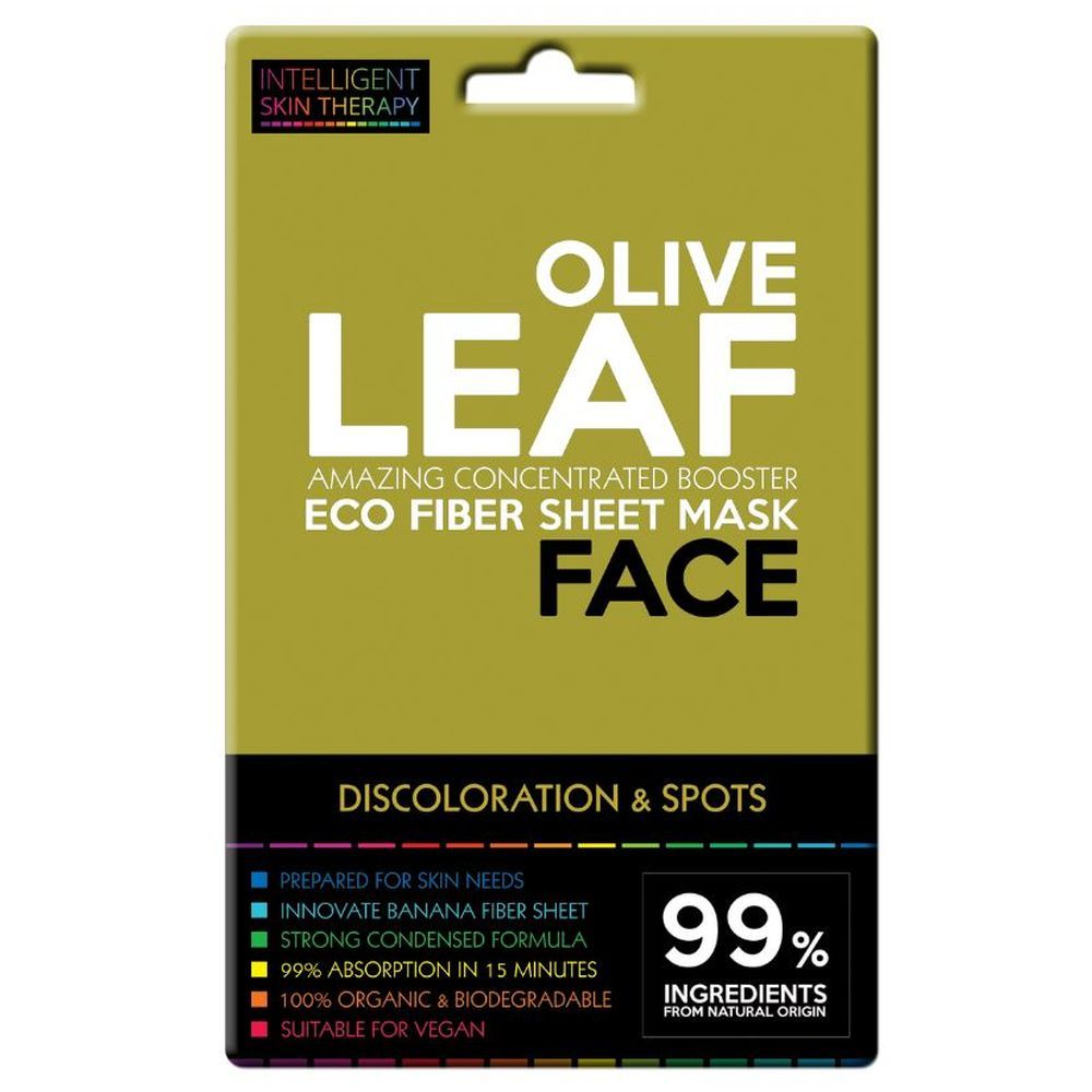 Intelligent Skin Therapy - Olive Leaf Eco Fiber Face Sheet Mask