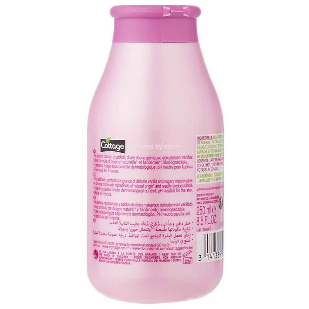 Cottage - Moisturizing Shower Milk - Sweet Marshmallow - 250ml