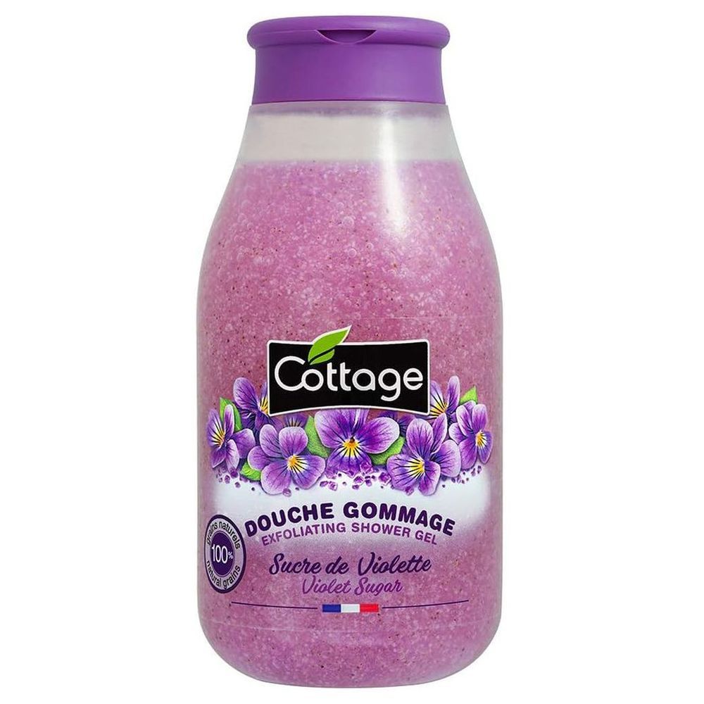 Cottage - Exfoliating Shower Gel - Violet Sugar - 270ml