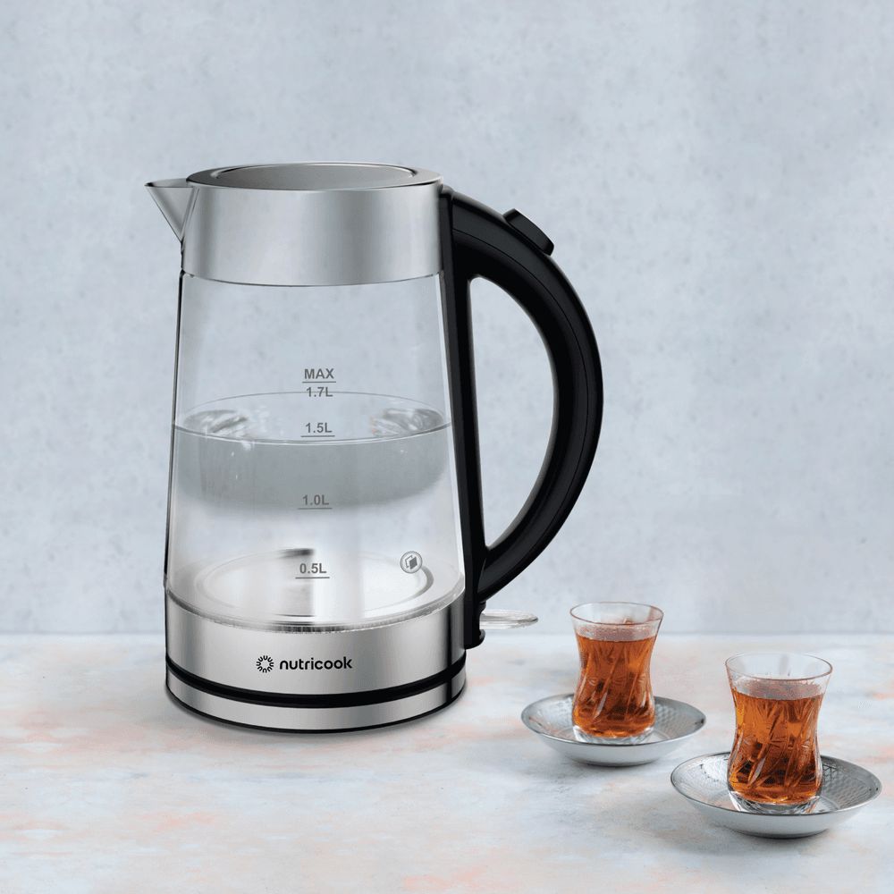 Nutricook - Electric Glass Kettle - 1.7L