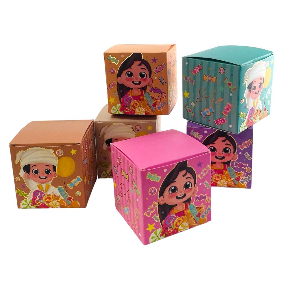 Highland - 6-in-1 Eid Mubarak Candy Gift Box For Kids