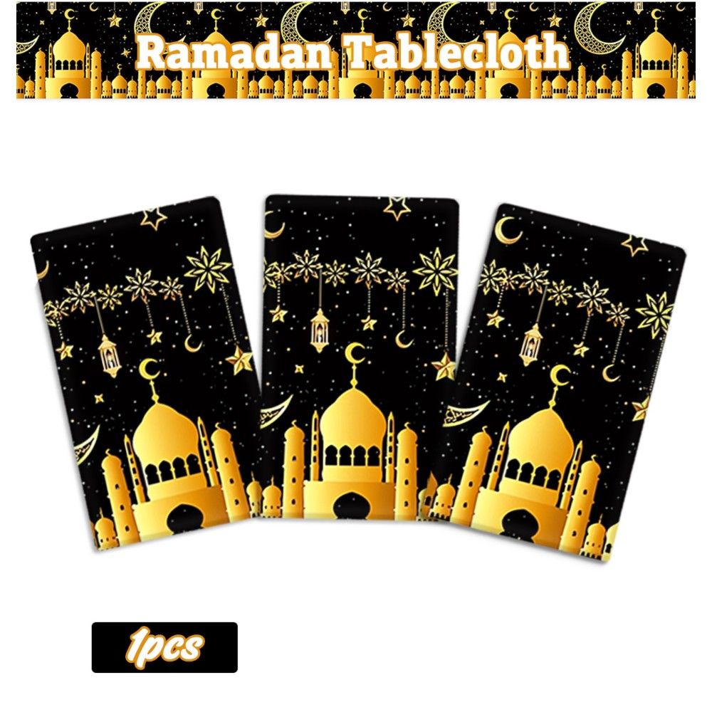 Highland - Eid Ramadan Disposable Table Cloth - 130x220cm