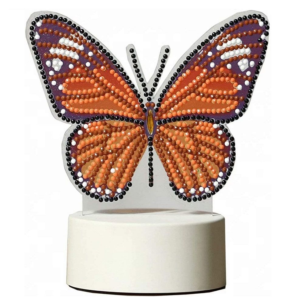 UKR - DIY Diamond Painting Lamp - Butterfly