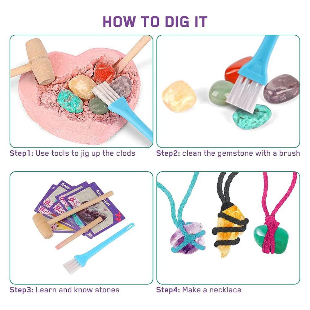 UKR - Gems Dig & Create Kit