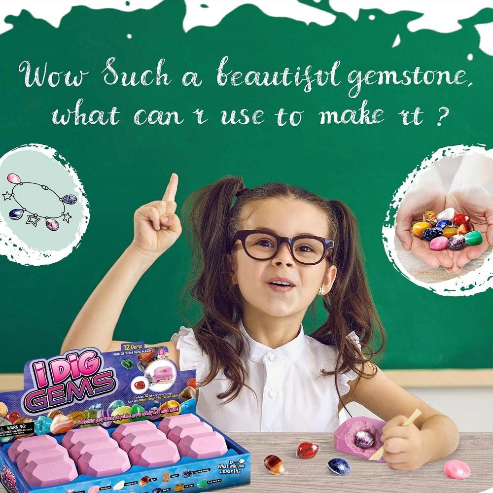 UKR - I Dig Gems Kit - 12pcs