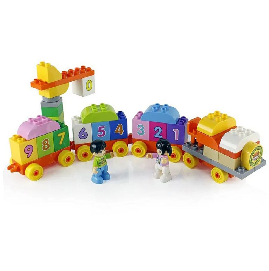 UKR - The Number Train 1234 Building Block Set - 58 Pcs