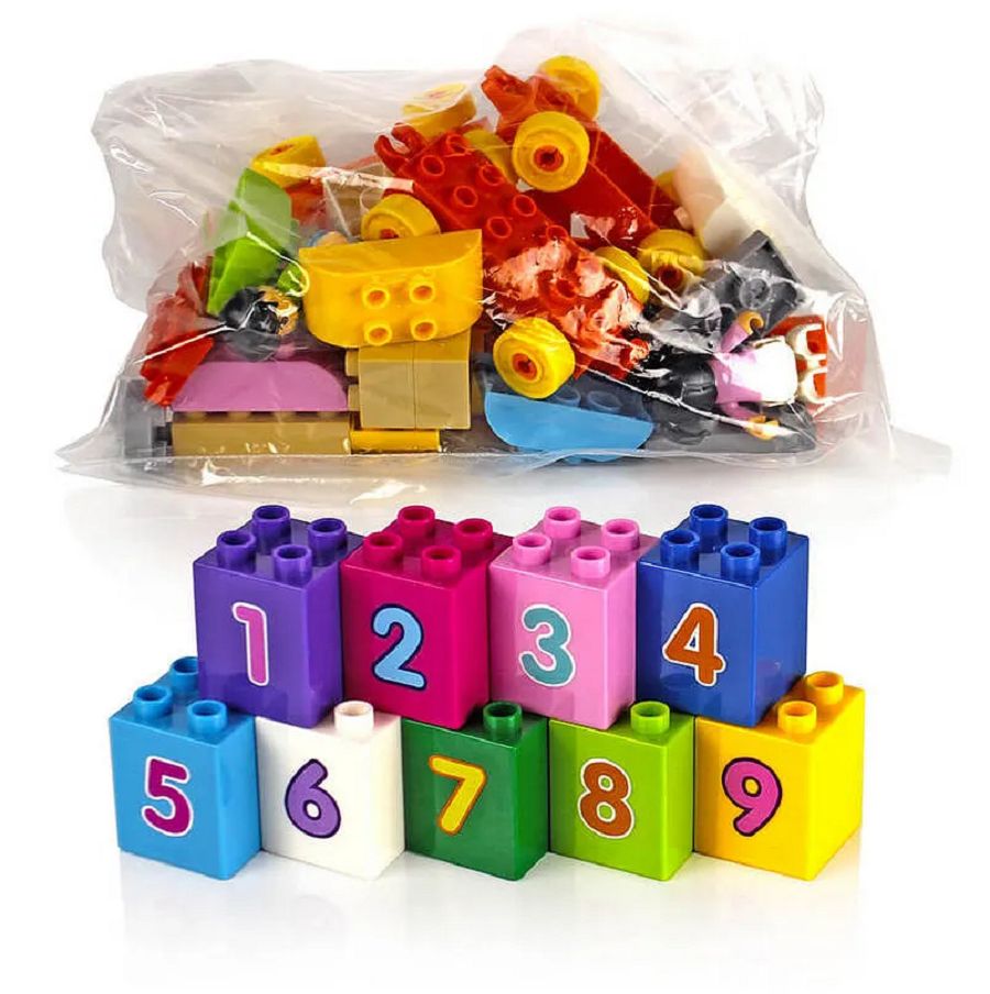 UKR - The Number Train 1234 Building Block Set - 58 Pcs