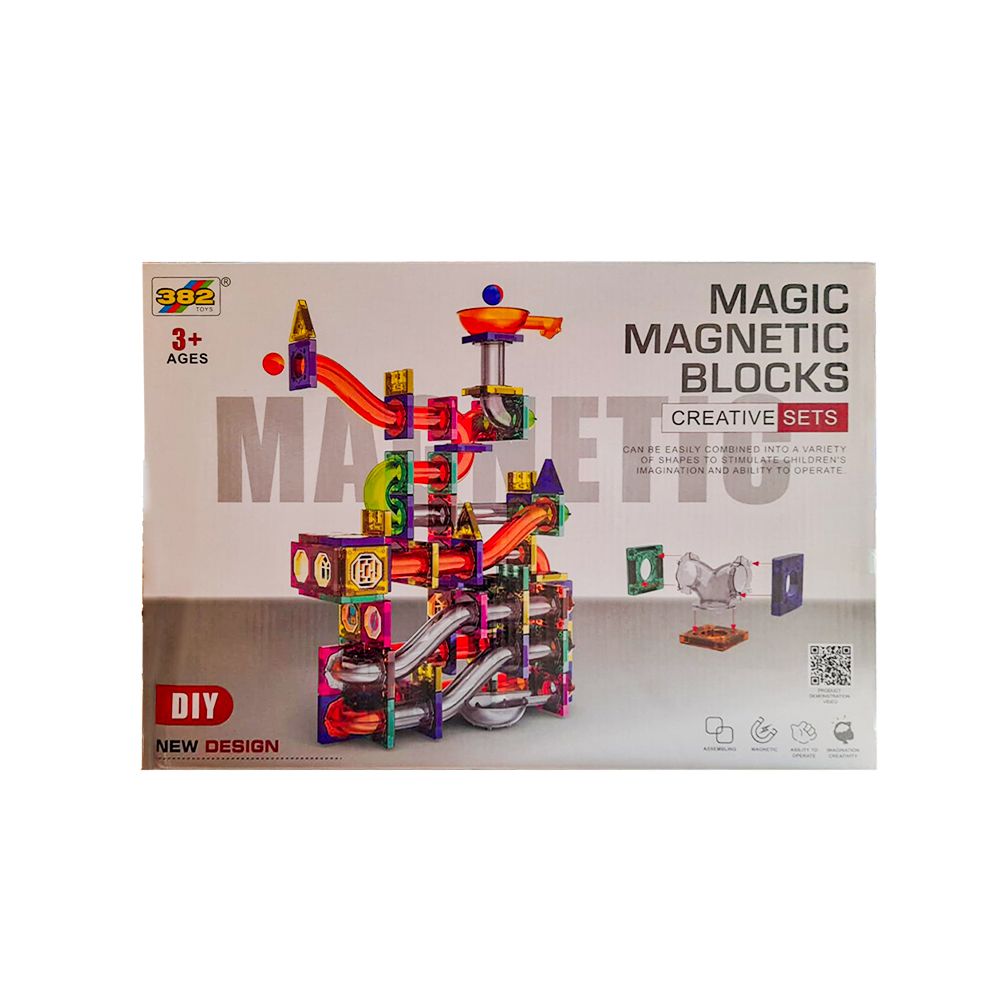 UKR - 3D DIY Magic Magnetic Building Block Set - 234 Pcs