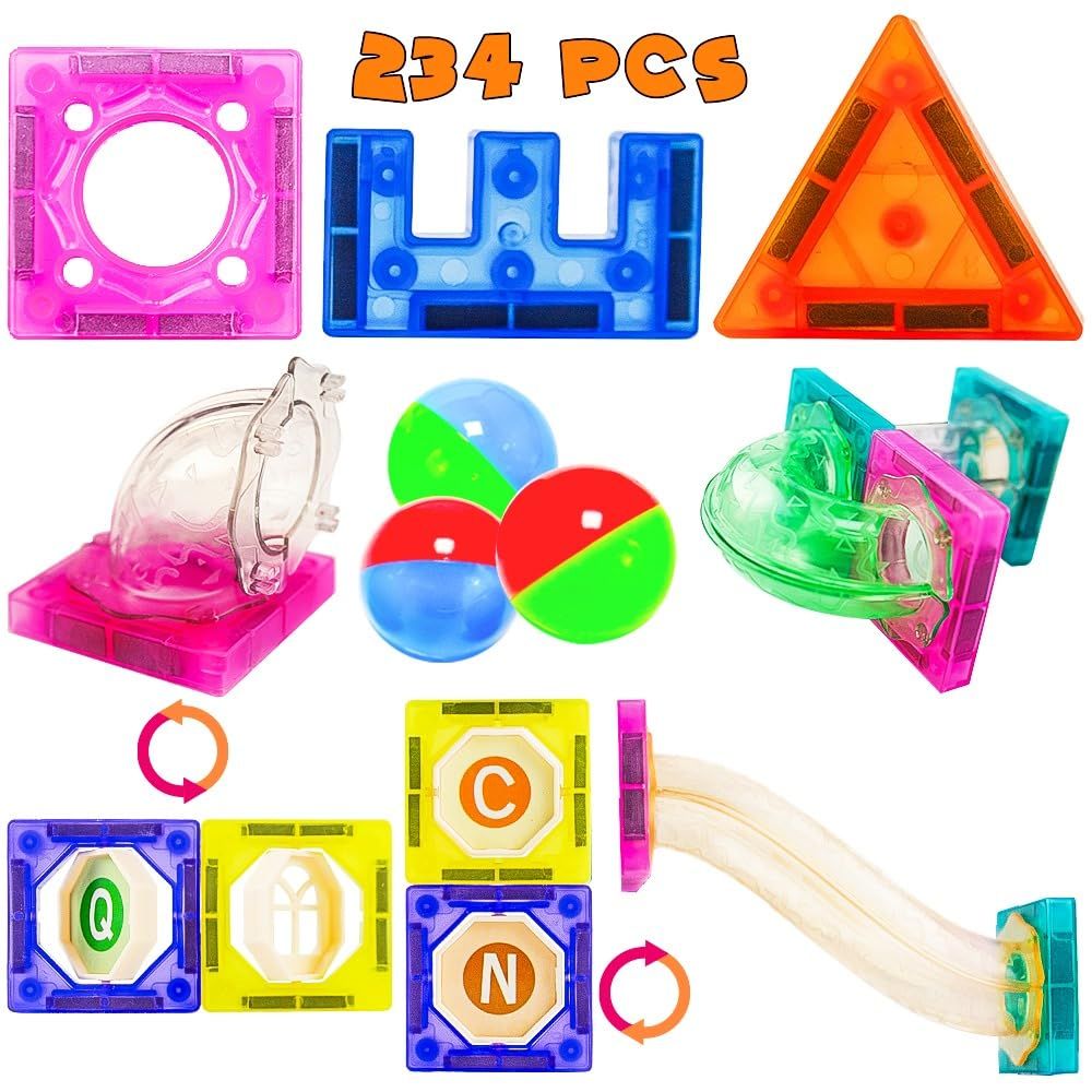 UKR - 3D DIY Magic Magnetic Building Block Set - 234 Pcs