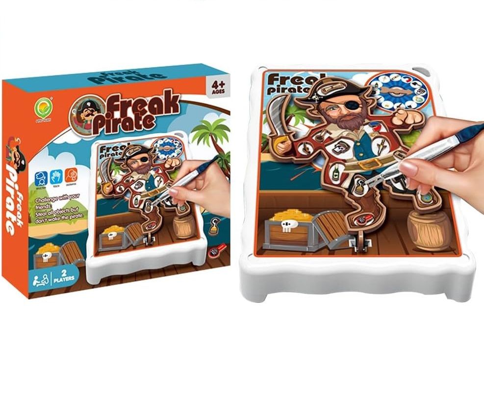 UKR - Freak Pirate Arcade Tweezers Board Game