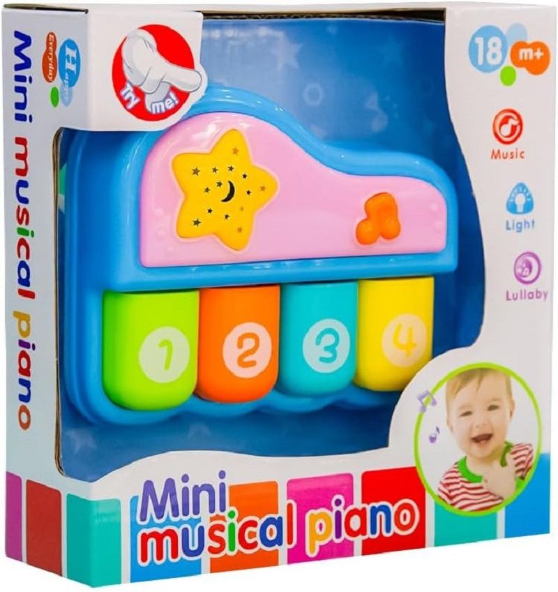 UKR - Mini Musical And Light-Up Baby Piano