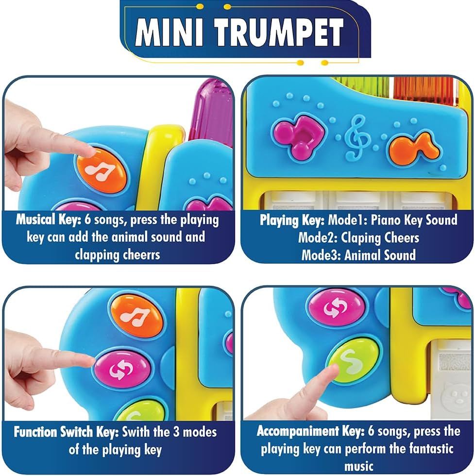 UKR - Mini Musical Toy Trumpet