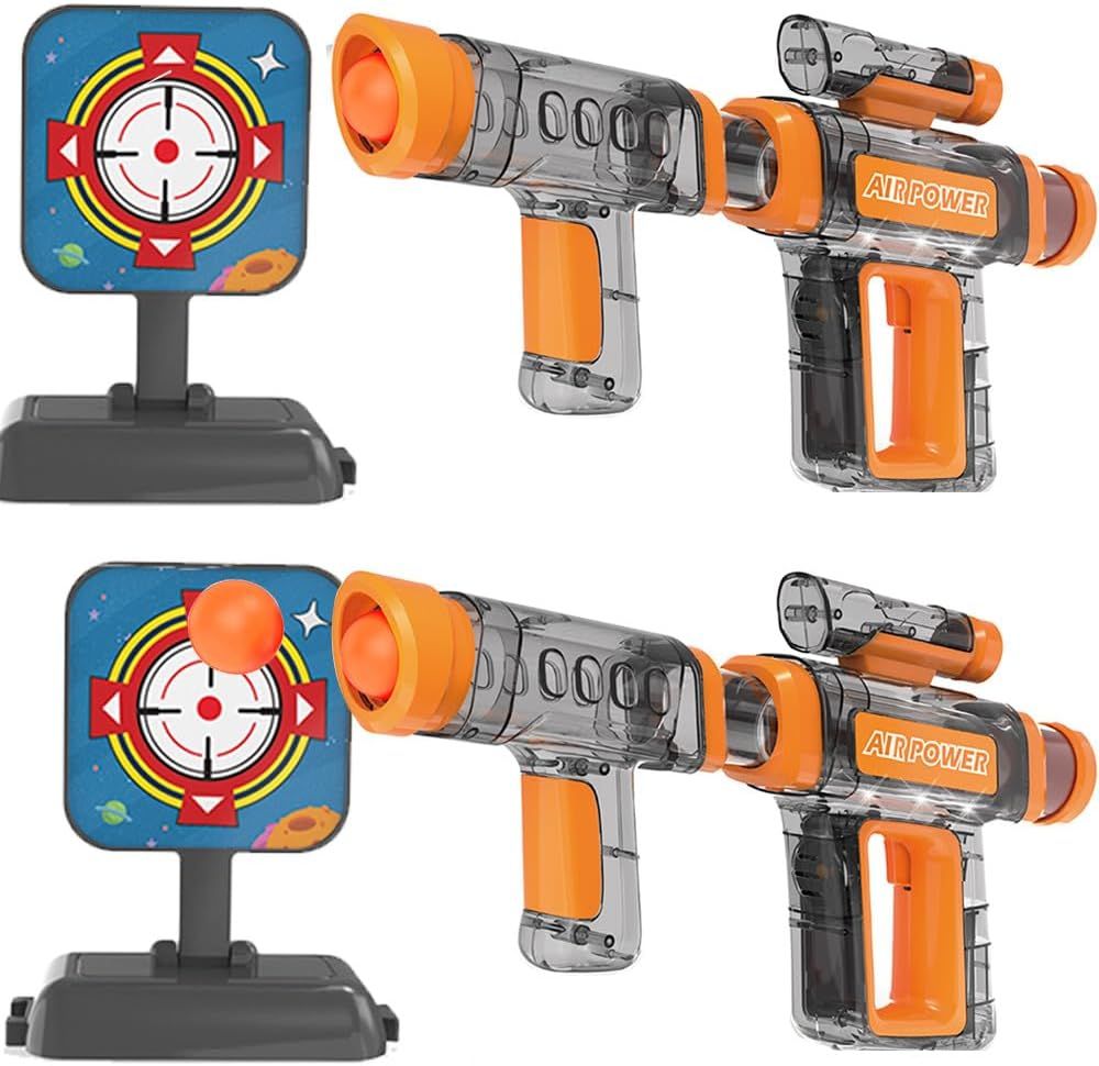 UKR - Double Handed Air Power Shooting Gun Playset