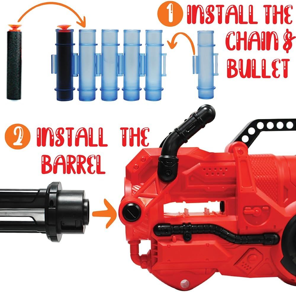 UKR - Motorized Toy Blaster Gun 73cm