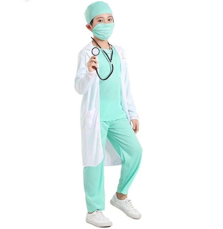 UKR - Kids Dr Lab Coat Dress Up Kit