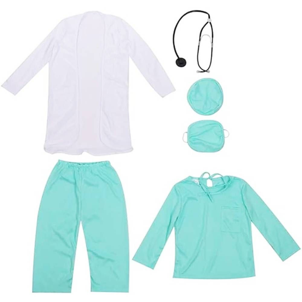 UKR - Kids Dr Lab Coat Dress Up Kit