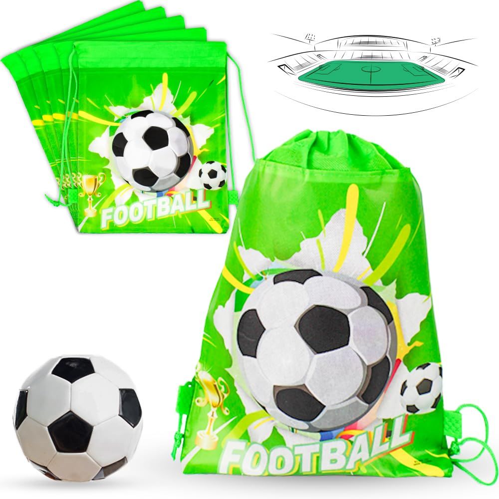 UKR - Drawstring Backpack - Pack of 20 - Football - Green