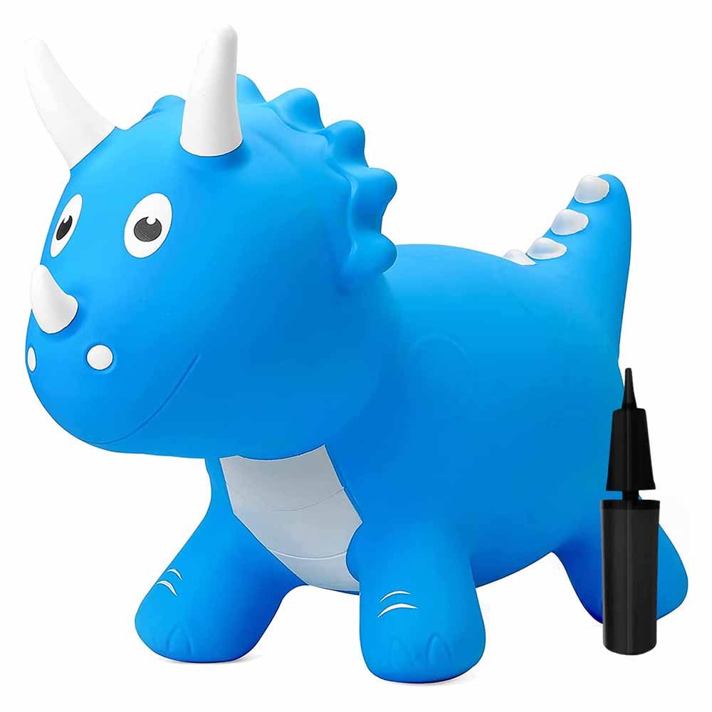 UKR - Ride-On Dinosaur - Blue/White