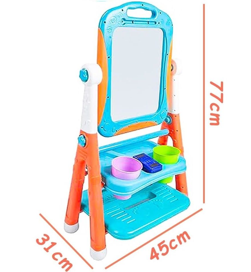 UKR - 2-in-1 Double-Sided Interactive Easel With Accessory Set