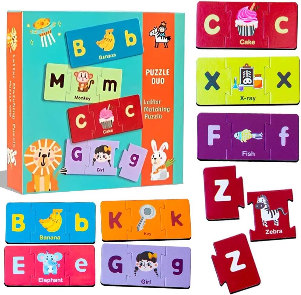 UKR - Duo Letters Mathcing Puzzle - 26pcs