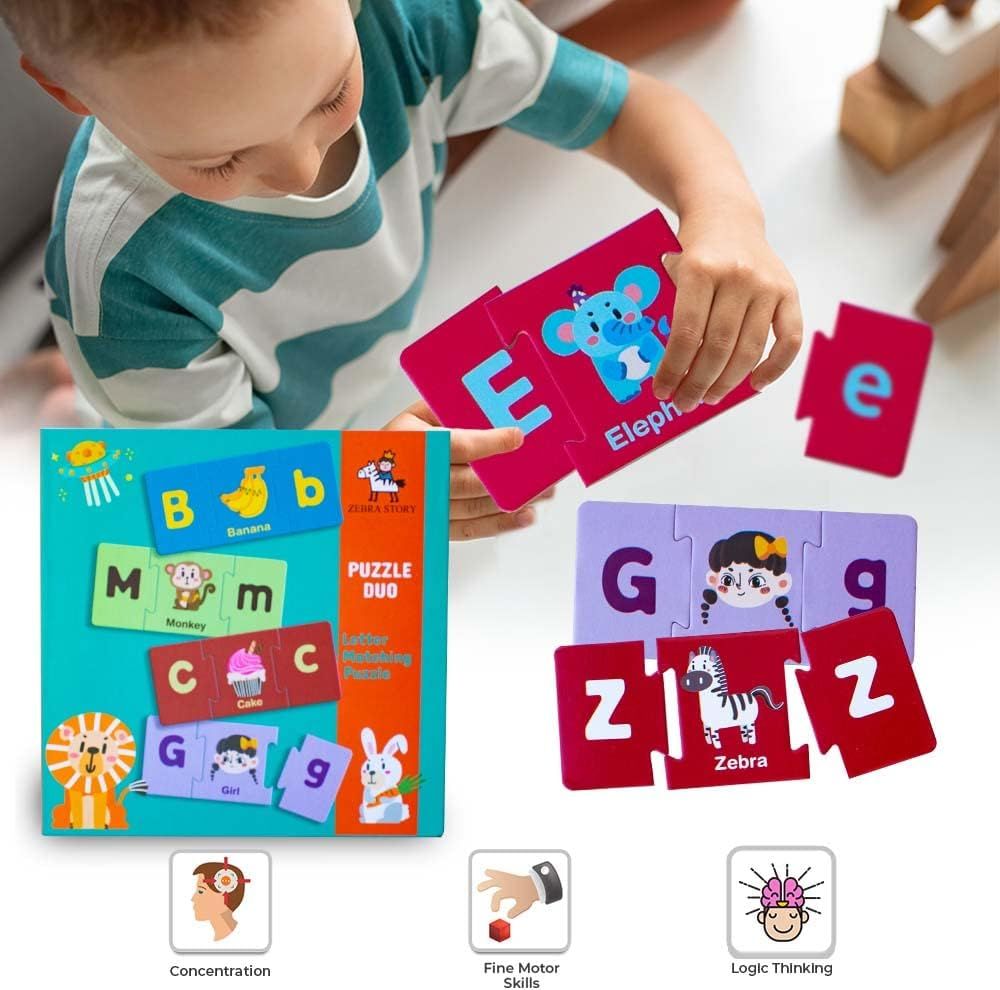 UKR - Duo Letters Mathcing Puzzle - 26pcs