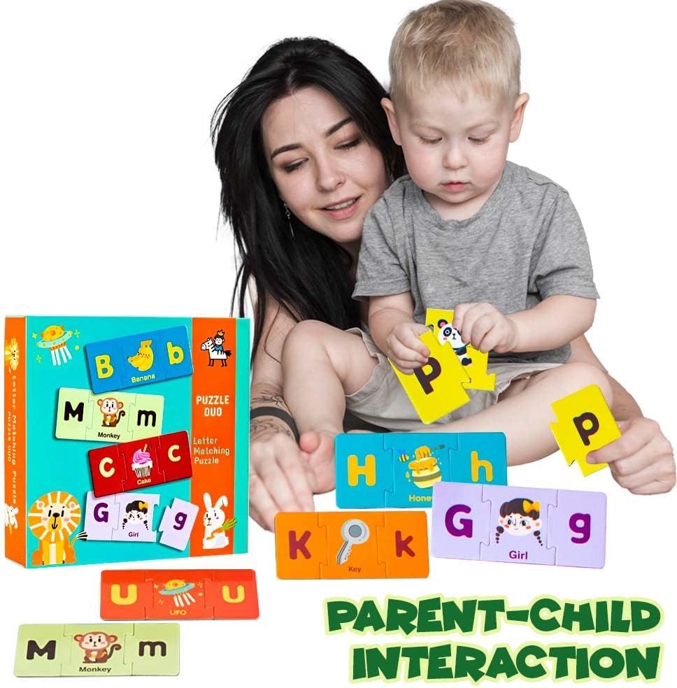 UKR - Duo Letters Mathcing Puzzle - 26pcs