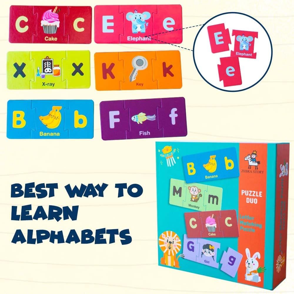 UKR - Duo Letters Mathcing Puzzle - 26pcs