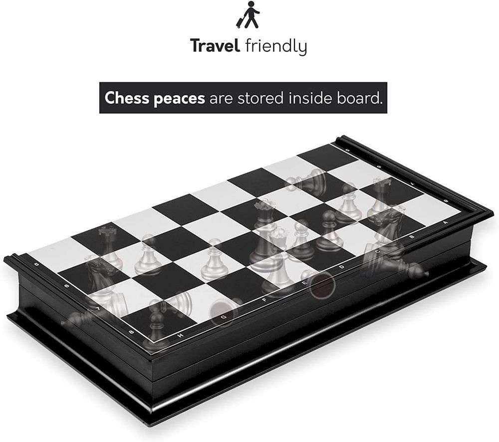 UKR - Magnetic Chess Classic Board Game Set - 14-Inch