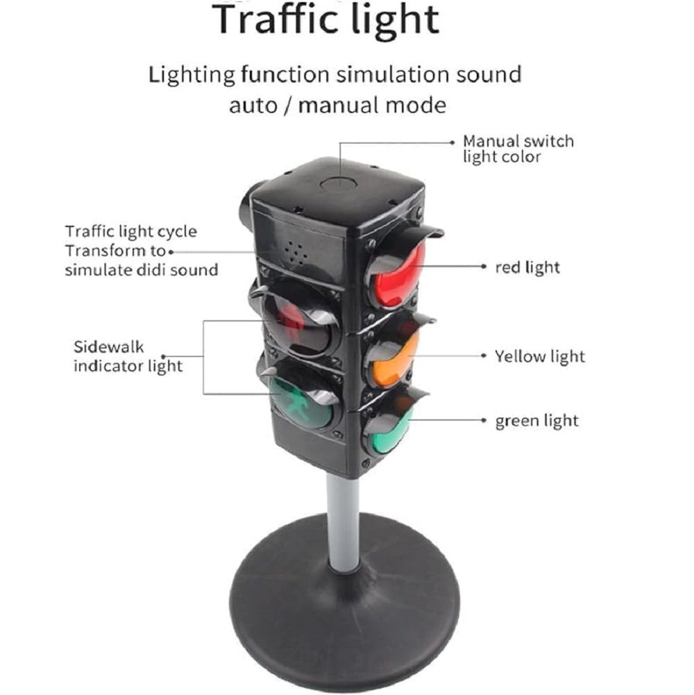 UKR - Warning Traffic Light Electronic Toy - 70 cm