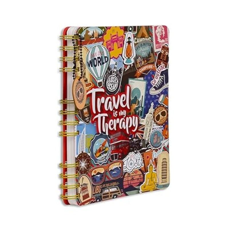 Doodle - Travel Tales Hard Bound Notebook - B5