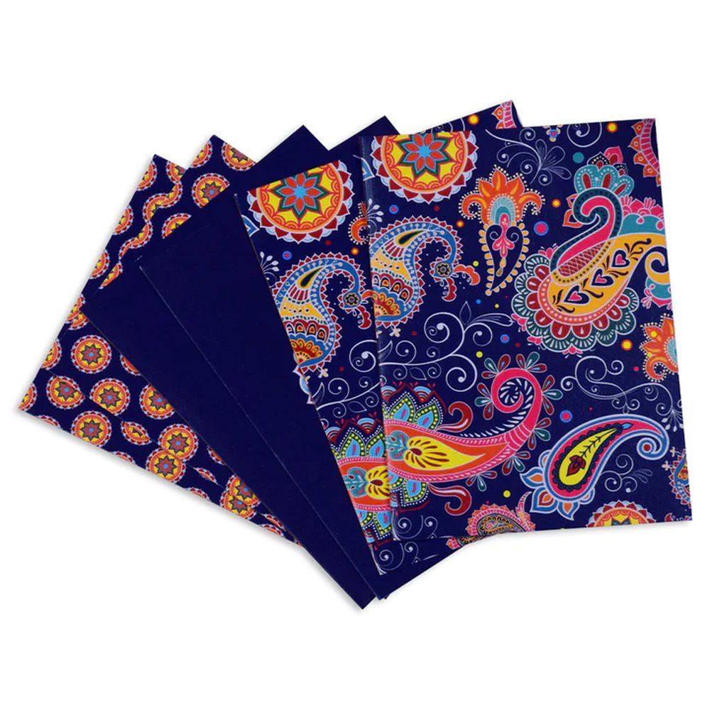 Doodle - Motif Maze Notecards - 12 Pcs