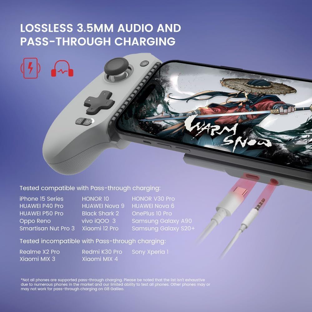 GameSir - G8 Galileo Type-C Mobile Gaming Controller For Android & iPhone15 Series