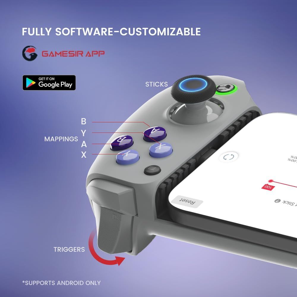 GameSir - G8 Galileo Type-C Mobile Gaming Controller For Android & iPhone15 Series