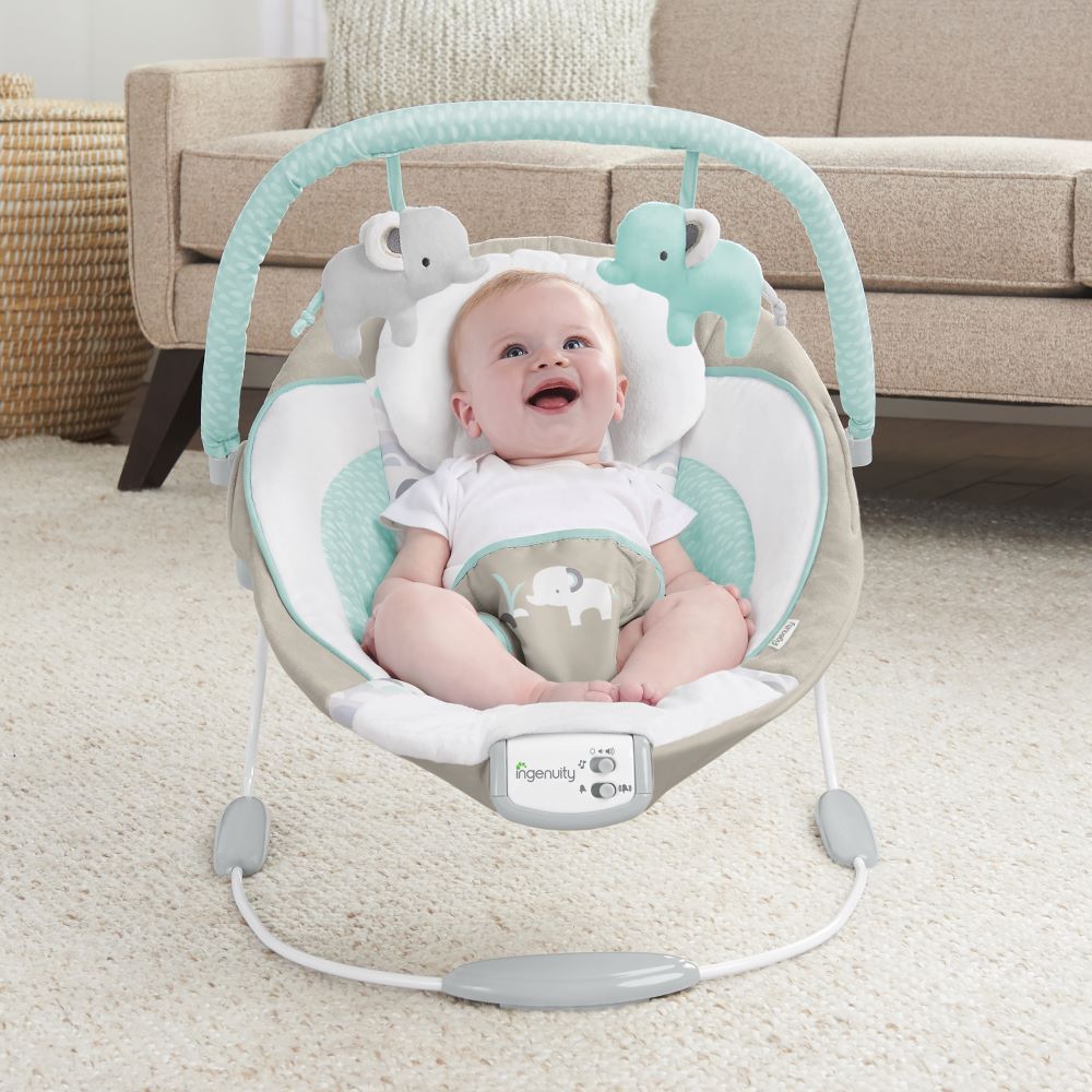 Ingenuity - Cradling Seat Baby Bouncer - Whitaker