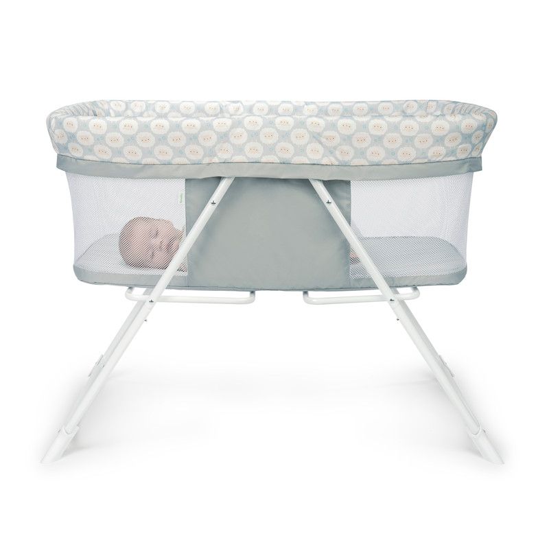 Ingenuity - Snooze And Stow Rocking Portable Folding Bassinet - Sheppy