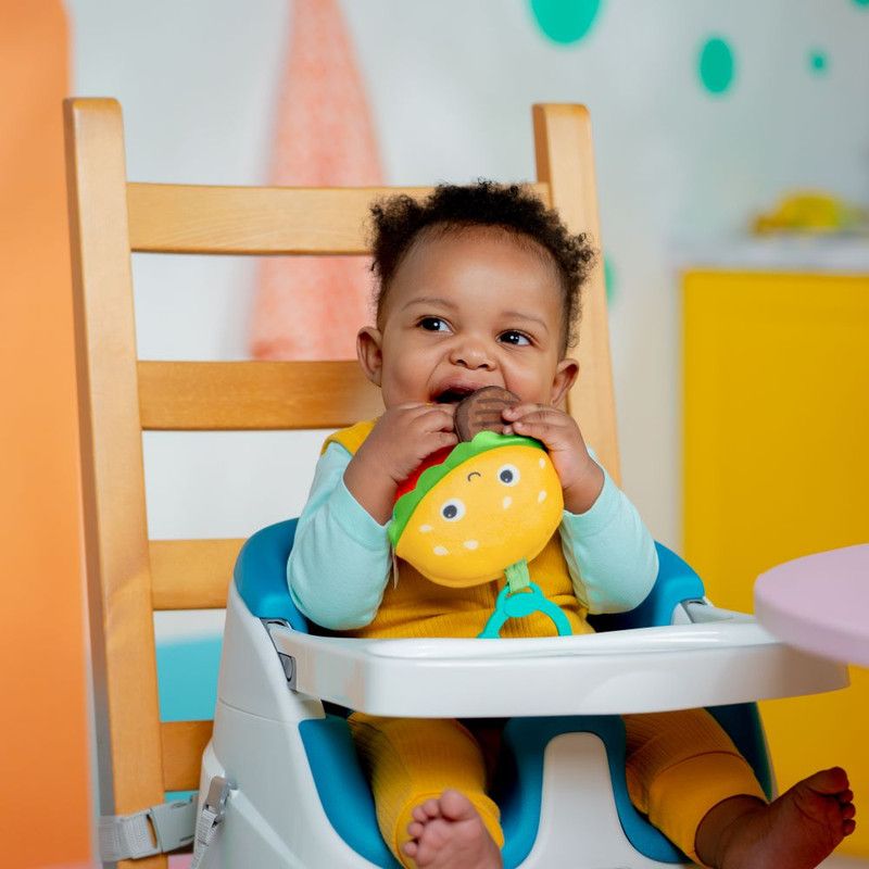 Bright Starts - Say Cheeseburger On The Go Teether Activity And Stroller Toy