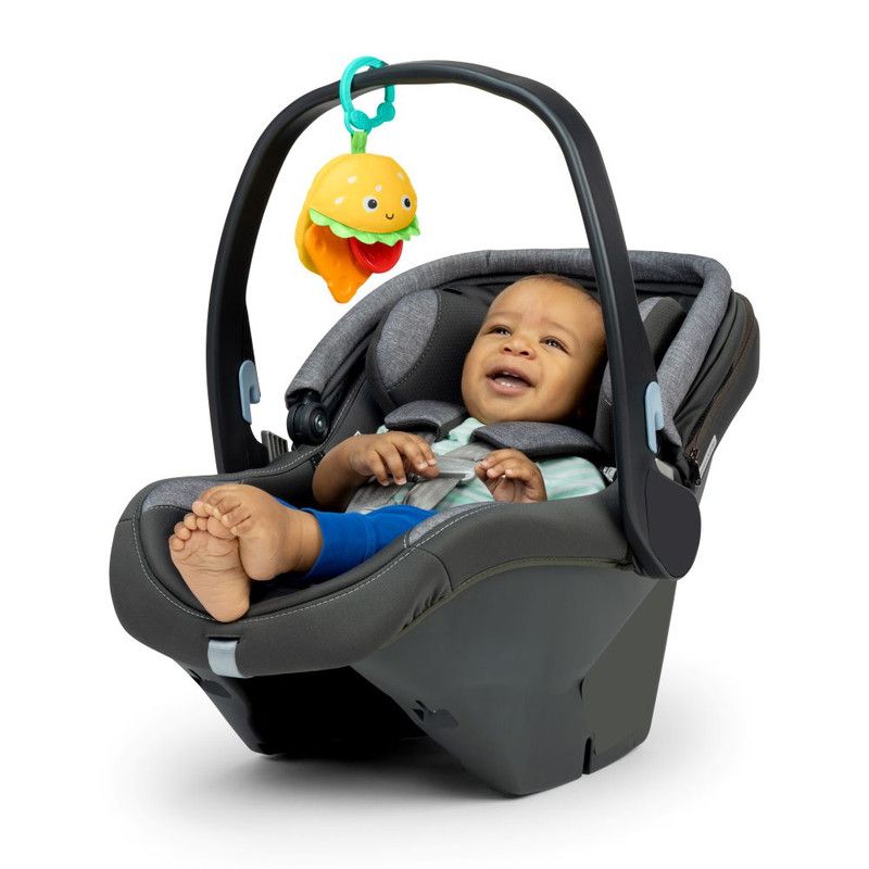 Bright Starts - Say Cheeseburger On The Go Teether Activity And Stroller Toy