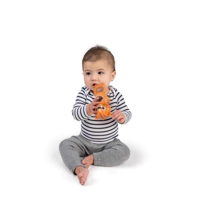 Baby Einstein - Teethe And Wobble Tinker Tiger Teether Toy 3M