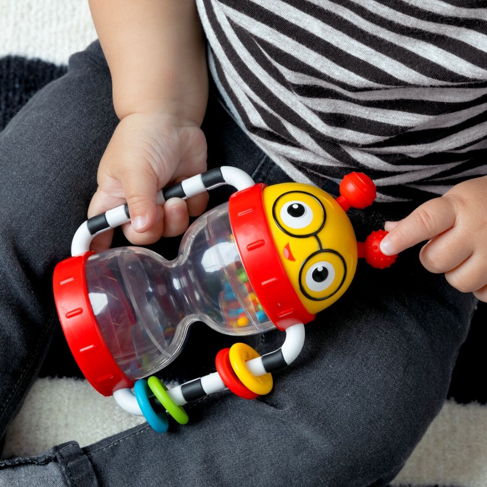 Baby Einstein - Cal S Sensory Shake-Up Activity Rattle