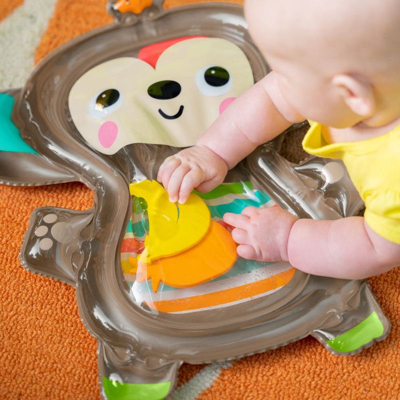 Bright Starts - Hungry Monkey Tummy Time Water Mat