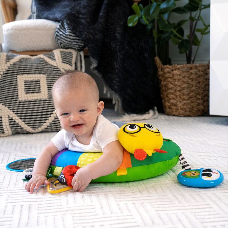 Baby Einstein - Cal-A-Pillow Tummy Time Activity Pillow