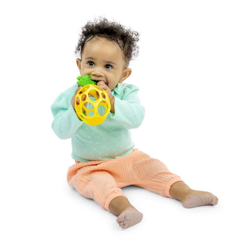 Bright Starts - Oball Easy Grasp Pineapple Teether Toy