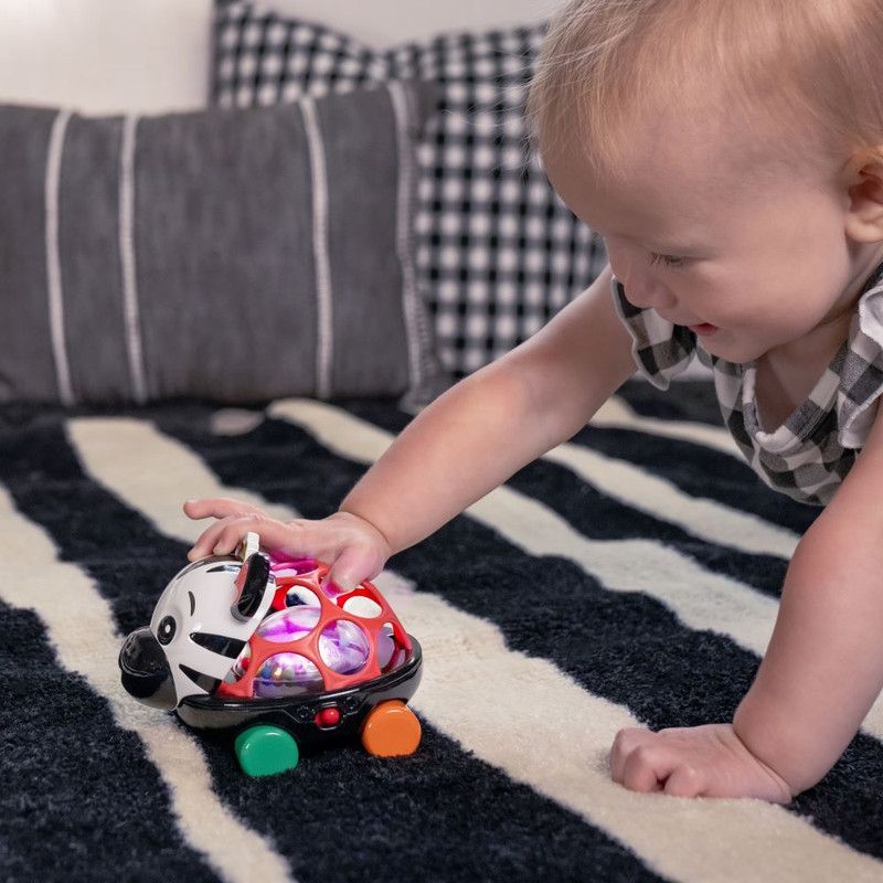 Baby Einstein - Curious Car Zen The Zebra Oball Toy Car And Rattle